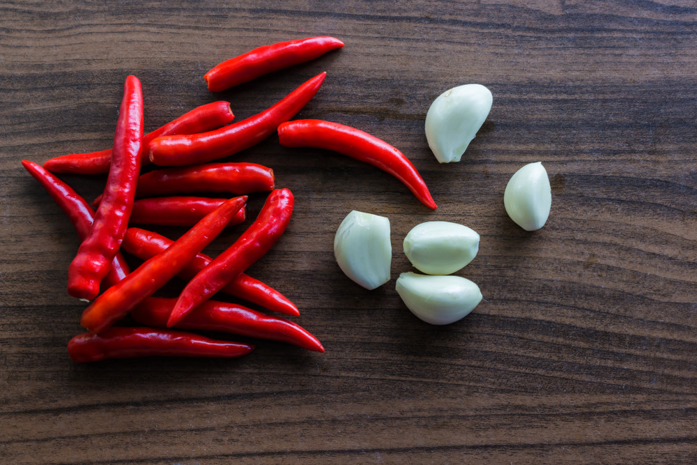 Chilli and garlic