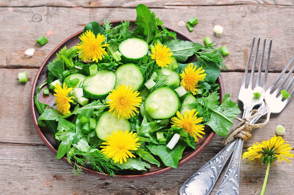 Dandelion salad