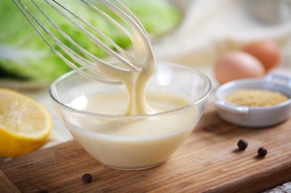 homemade mayonnaise