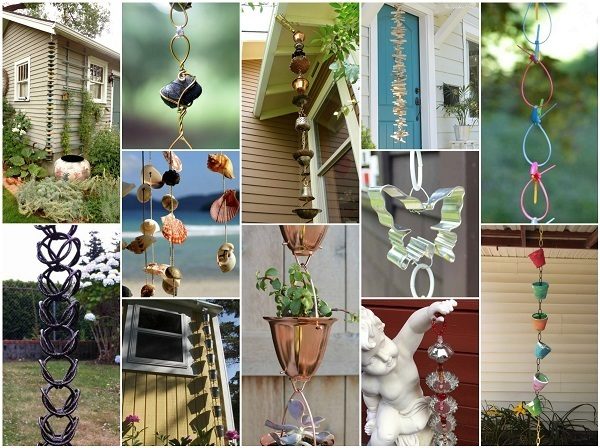 How To Make Your Own DIY Rain Chain + 34 Design Ideas To Get You Inspired