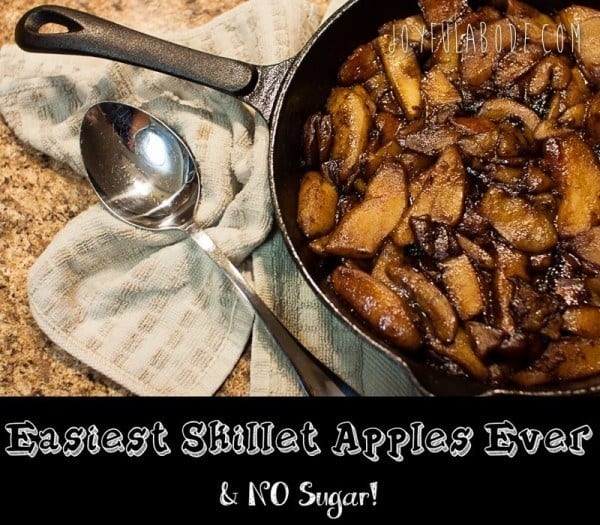 skillet apples no sugar