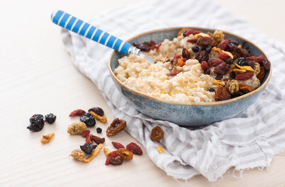 Steel cut oats oatmeal